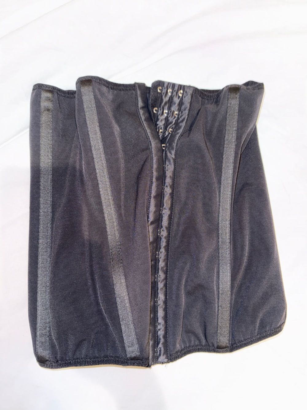 Black Waist Cincher Corset Top